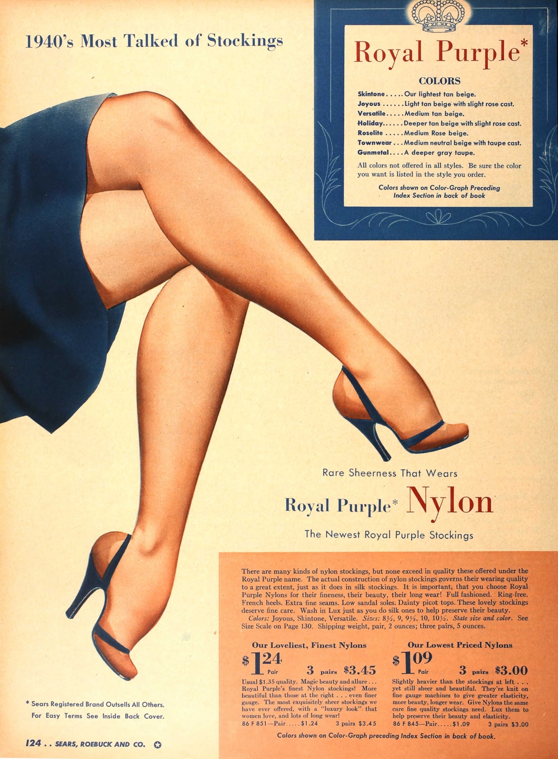 dupont nylon stockings